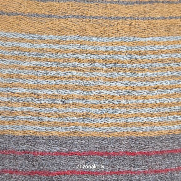 Opal Merino Striped Scarf Australia Fair-Trade Sustainable - Picture 11 of 16
